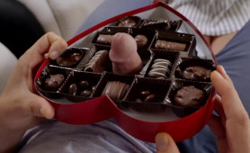 Freaky Dude Surprises Super Sexy Blonde Stepsister by His Dick